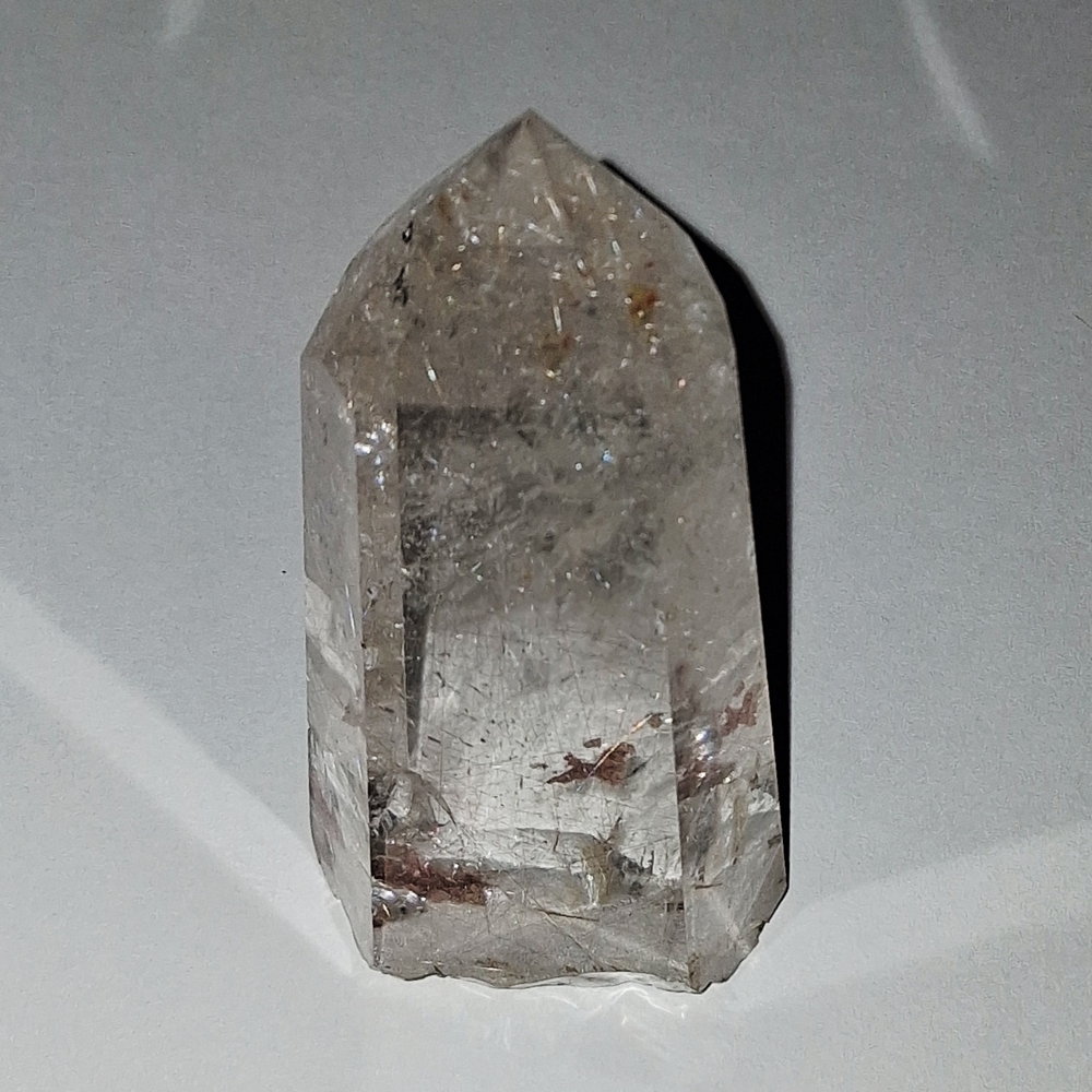Rutilated Quartz Crystal Decor